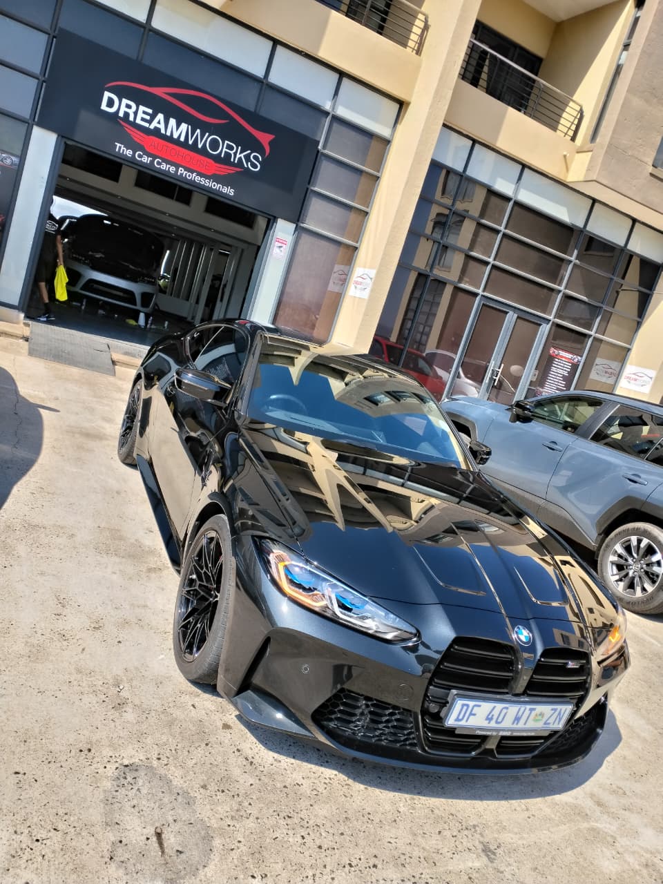 Vehicle preparation before ceramic coating in Umhlanga