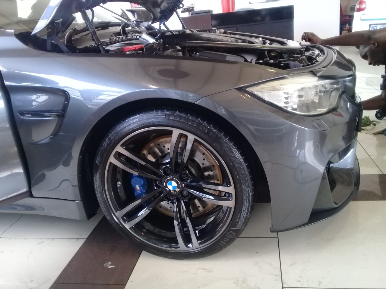 Custom wrapped vehicle at Dreamworks Autohouse